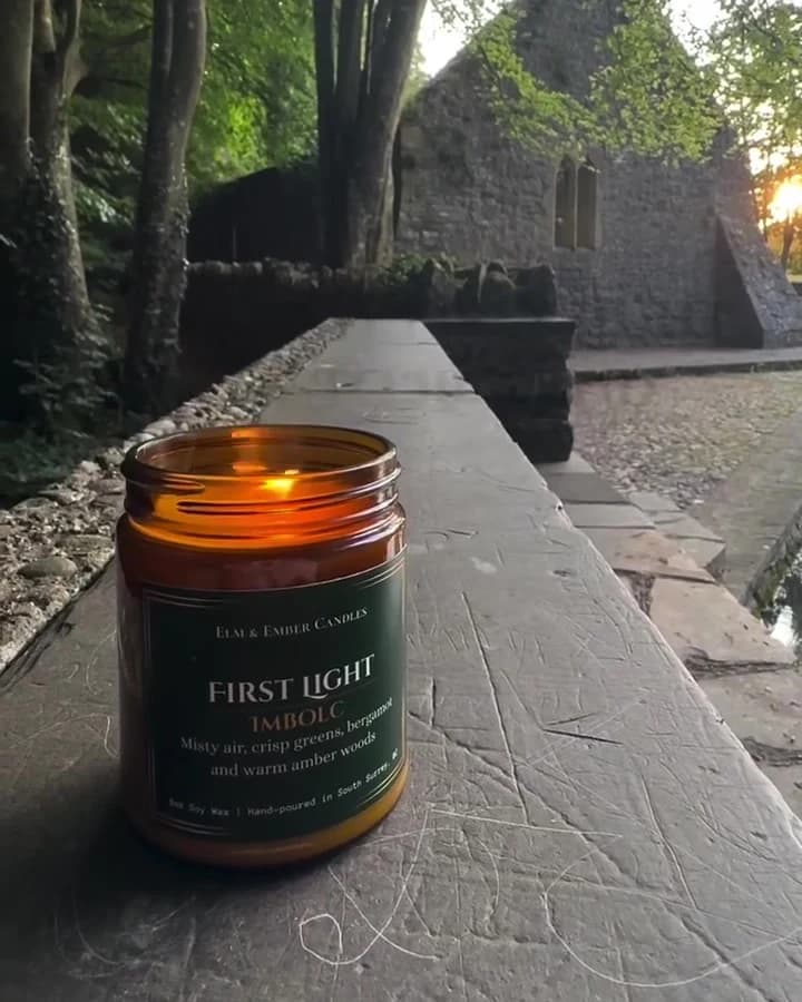 First Light on an old stone wall at St Patrick’s Well, Clonmel, Ireland